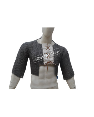 6 MM Wedge Riveted Alternating Solid Chainmail Voider